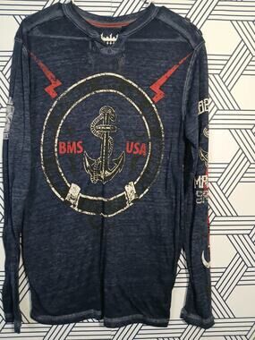 Nobility Live Limited Distressed Naval Minimalist Streetwear Burnout Grunge